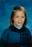 Meghan at age 9