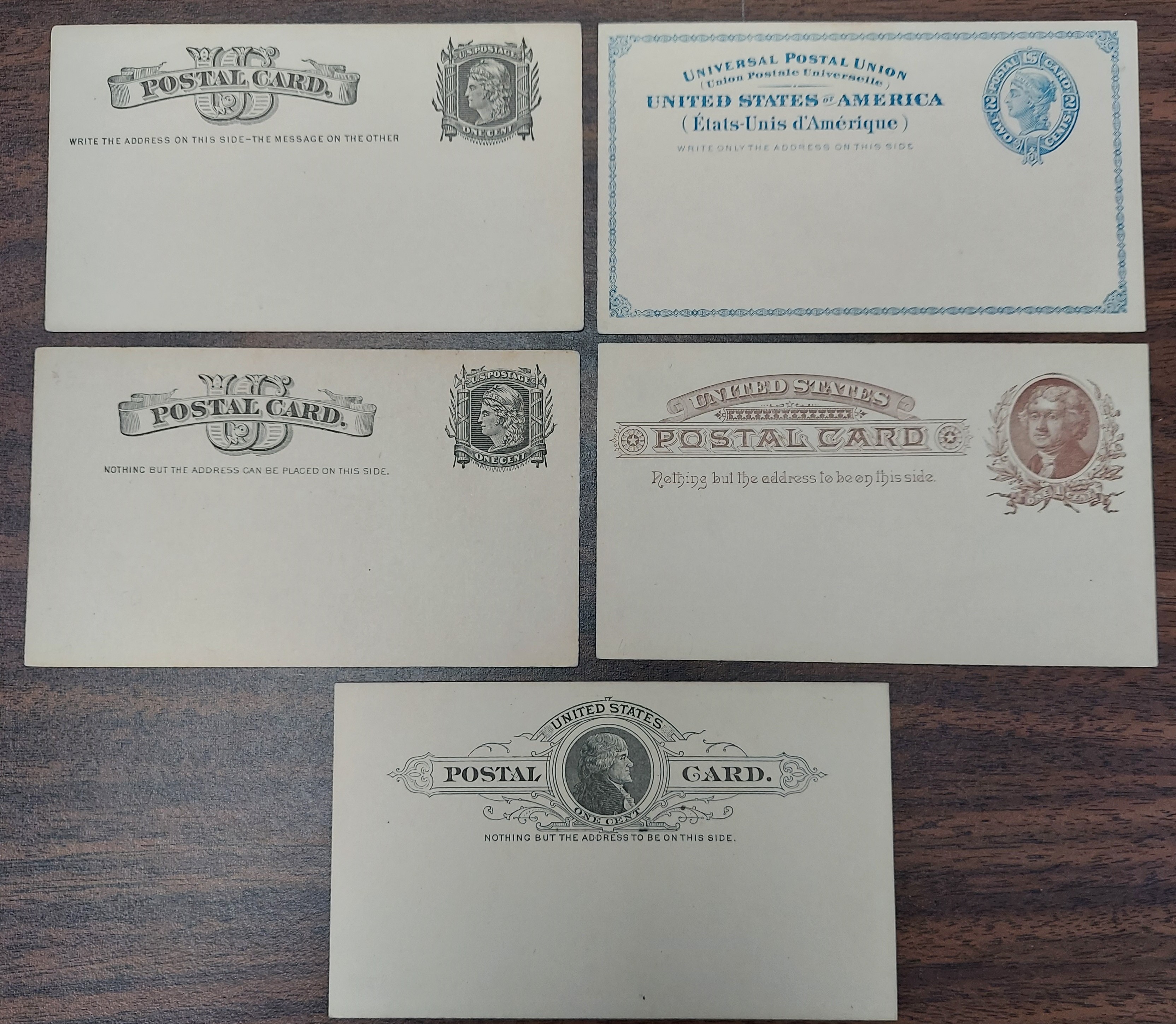 U.S. POSTAL CARDS Mint & Used