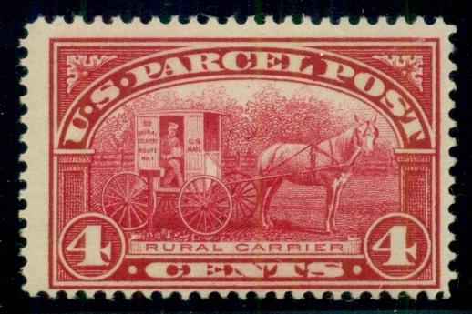 U.S. Parcel Post Stamp Q1 Unused