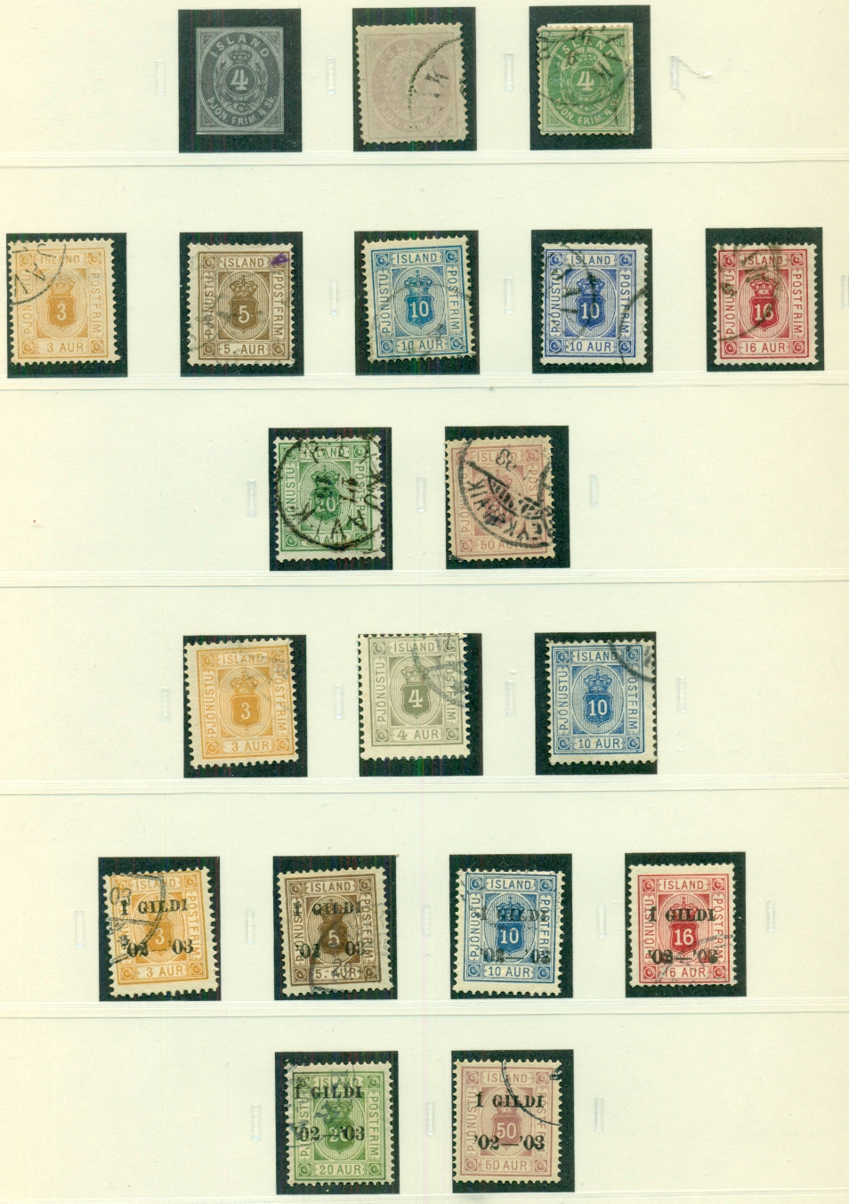 ICELAND 18731984 COLLECTION
