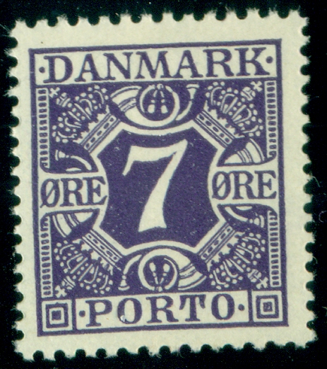 Denmark 1927-30 30 and 40 ore Parcel Post stamps lightly used | Europe -  Denmark, Stamp